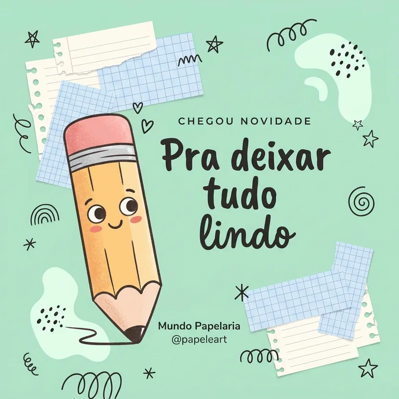 Papelaria - Pra deixar tudo lindo