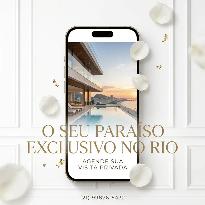 Luxuoso post quadrado — Imobiliária de Luxo