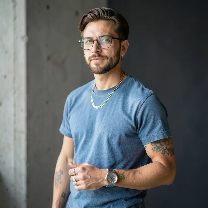 Powerful full-body — high-end commercial portrait