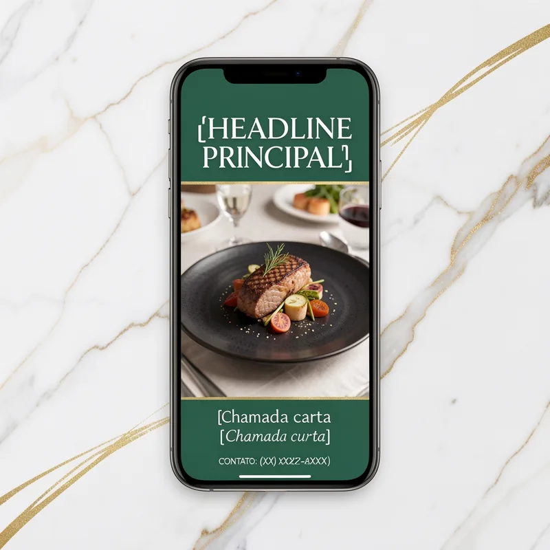 Profissional post de — Restaurante