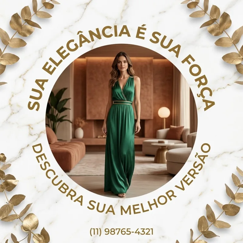Luxuoso post motivacional — Moda Feminina