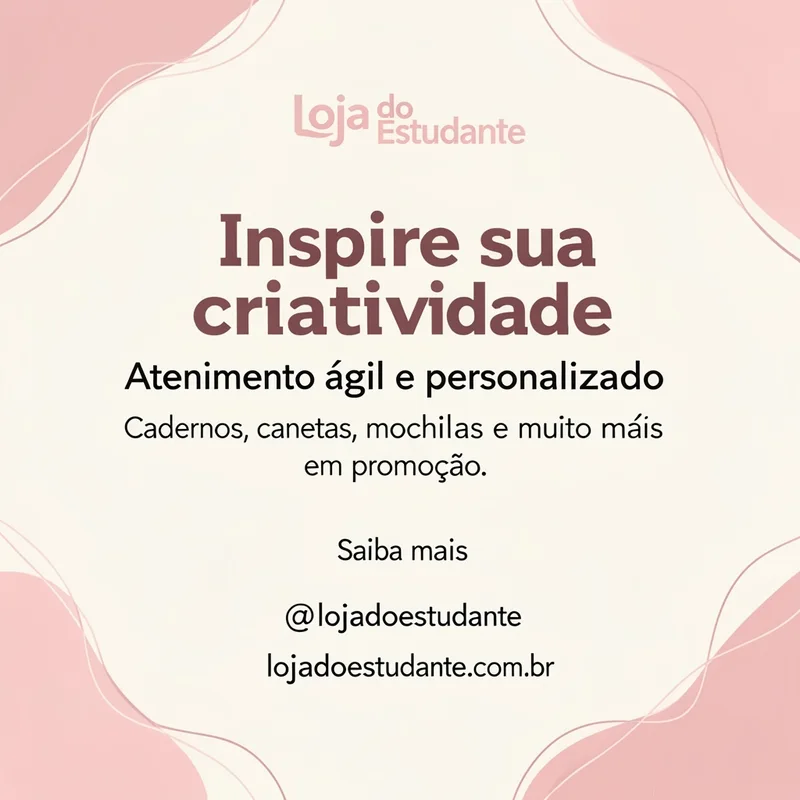Papelaria - Inspire sua criatividade