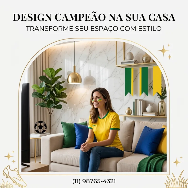 [Copa do Mundo] Fresco e clean story vertical — Decoração