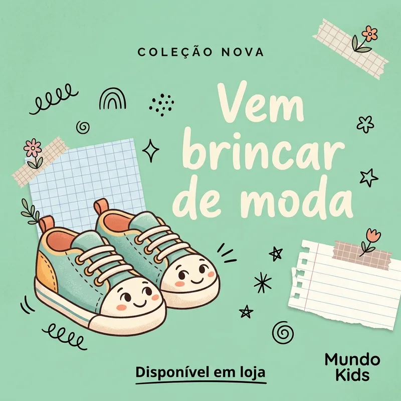 Loja Infantil - Vem brincar de moda