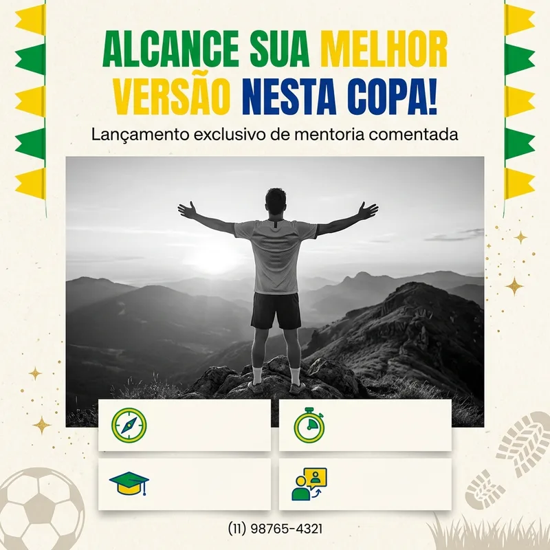 [Copa do Mundo] Romântico post de — Coaching