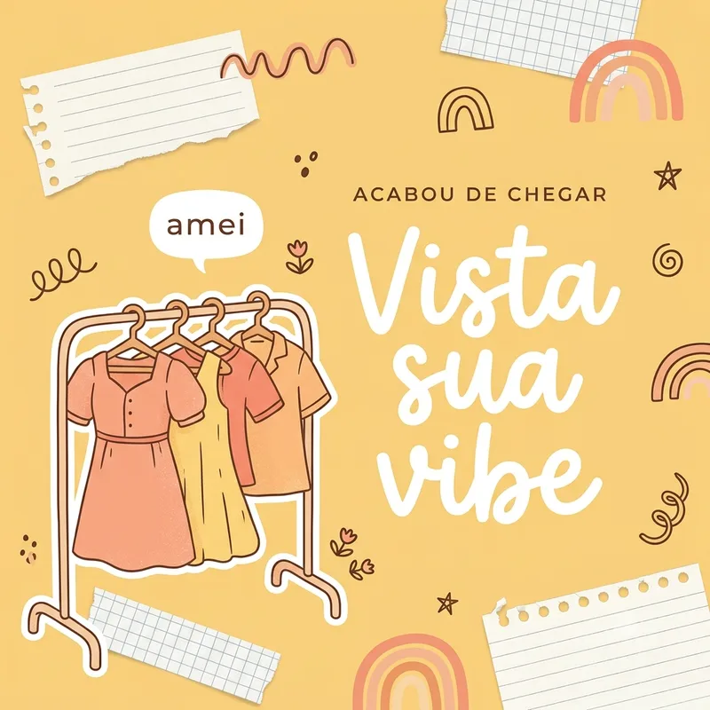 Loja de Roupas - Vista sua vibe