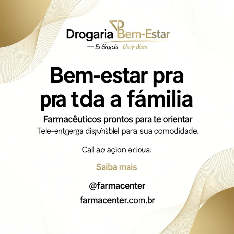Farmácia - Bem-estar pra toda a família